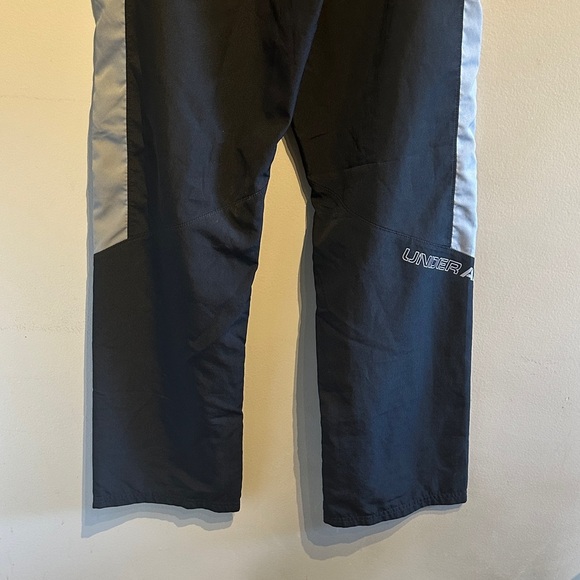 Under Armour Kids Black Joggers with Gray Accents - Picture 4 of 7